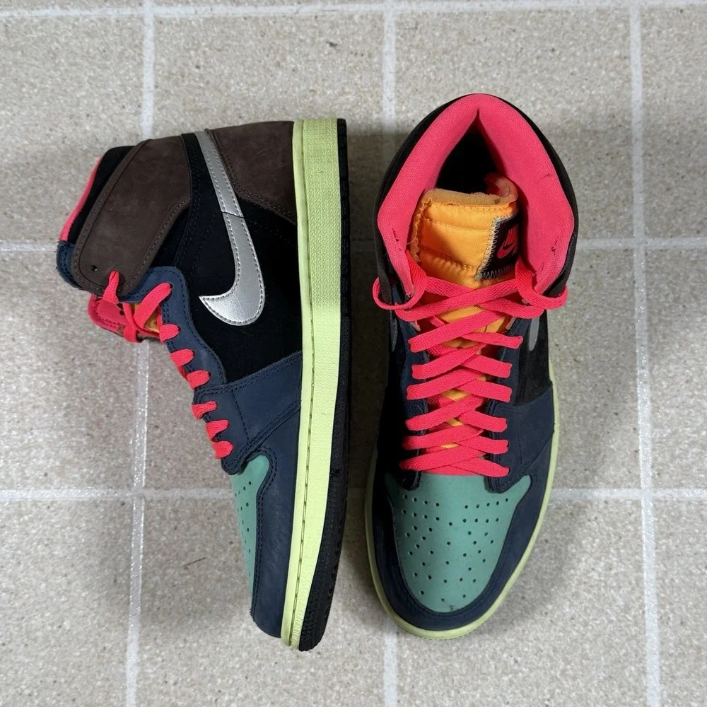 Air Jordan 1 Tokyo Bio Hack Retro High Size 10 Mens Sneakers 2020 555088-201
